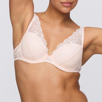 Marie Jo soutien-gorge coque décolleté profond Cyrile rose cristal