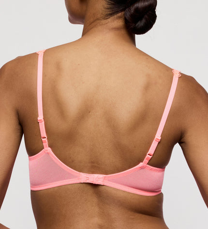 Marie Jo nicht unterlegter Balconette-BH mit Bügel Vertikale Naht Annaelle neon peach