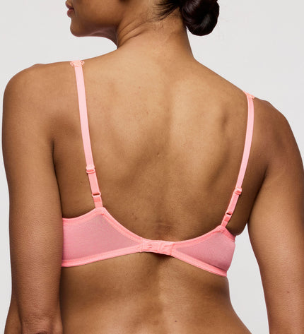 Marie Jo unterlegter BH mit Bügel Herzform Annaelle neon peach