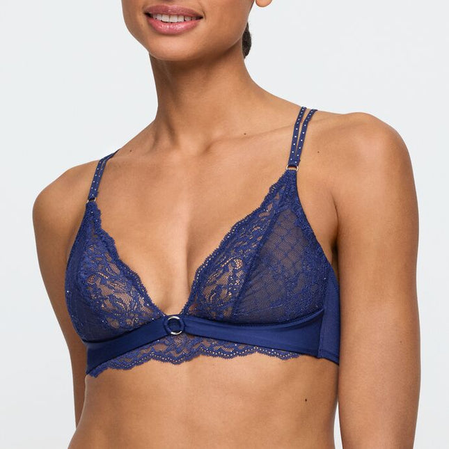 Marie Jo Bralette Musea sapphire blue