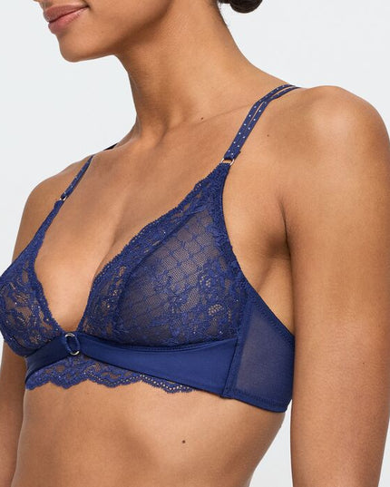 Marie Jo Bralette Musea sapphire blue