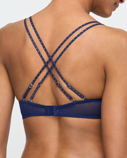 Marie Jo Bralette Musea sapphire blue