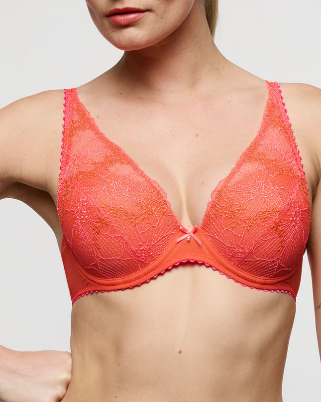 Marie Jo unterlegter Tiefdekolletierter BH mit Bügel Solene pamplemousse