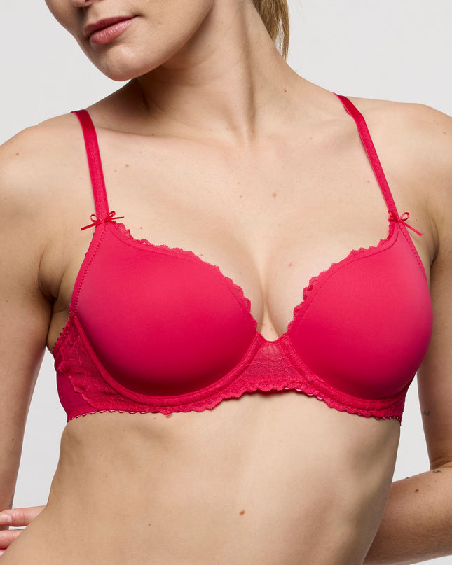 Marie Jo unterlegter BH mit Bügel Herzform Azelie Himbeere