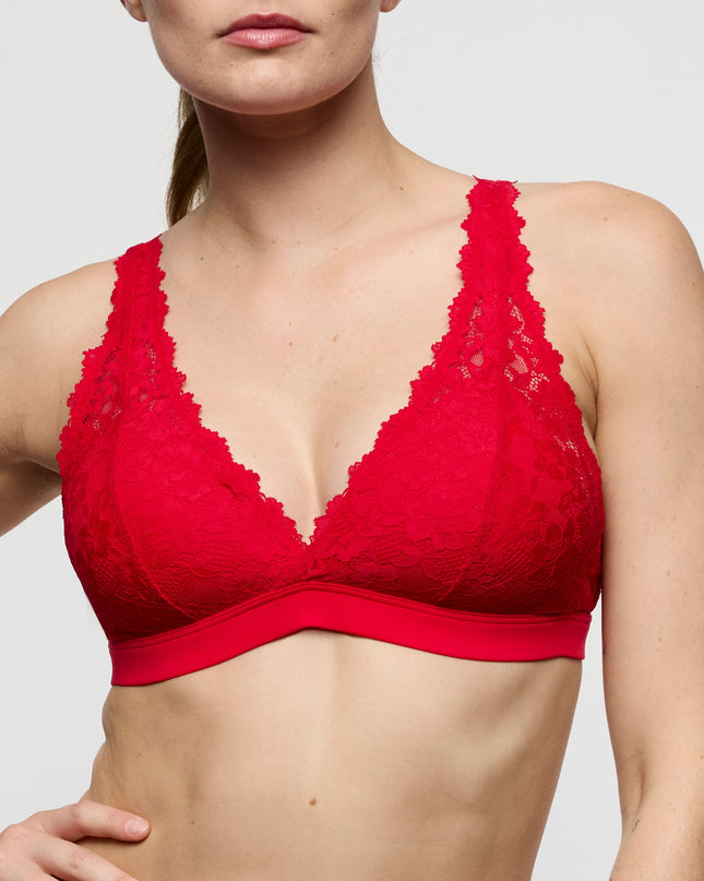 Marie Jo unterlegtes Bralette ohne Bügel Soft Studio true red