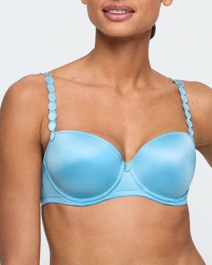 Marie Jo Tom Unterlegter BH Balconette Tom azure delight