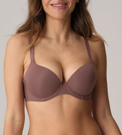 Marie Jo Push Up Louie satin taupe