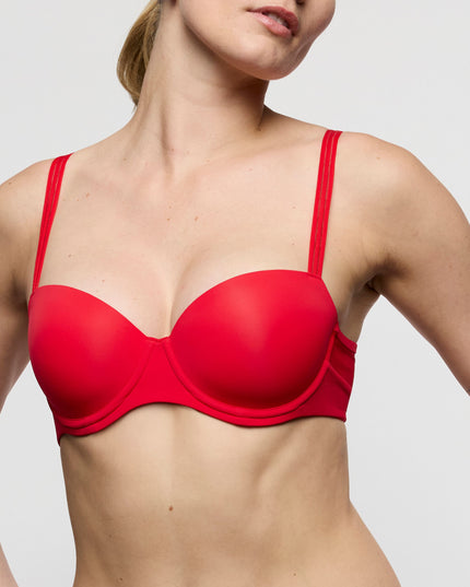 Marie Jo Unterlegter BH Aussenträger Louie True Red