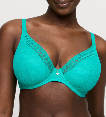 Prima Donna Twist halb unterlegter tiefdekolletierter BH Palermo sunny teal