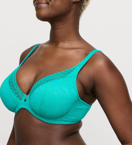 Prima Donna Twist halb unterlegter tiefdekolletierter BH Palermo sunny teal