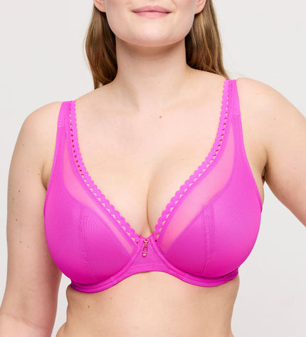Prima Donna Twist halb unterlegter BH tiefdek cactus flower