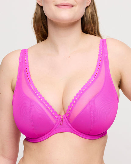 Prima Donna Twist halb unterlegter BH tiefdek cactus flower