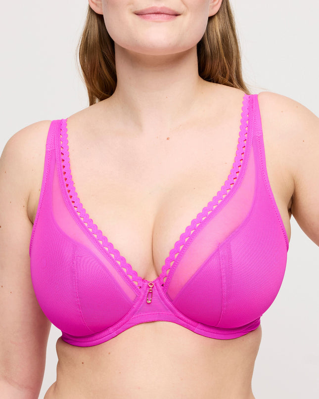 Prima Donna Twist halb unterlegter BH tiefdek cactus flower