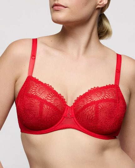 Primadonna Bügel BH ohne Polsterung Sophora true red