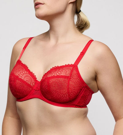 Primadonna Bügel BH ohne Polsterung Sophora true red
