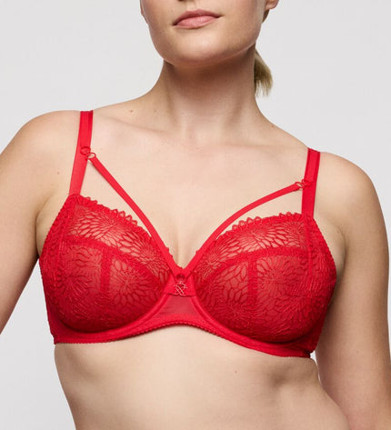 Primadonna Bügel BH ohne Polsterung Sophora true red