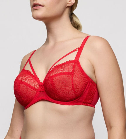 Primadonna Bügel BH ohne Polsterung Sophora true red