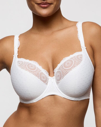 Primadonna Balconette BH Tulpenschnitt Osino weiss