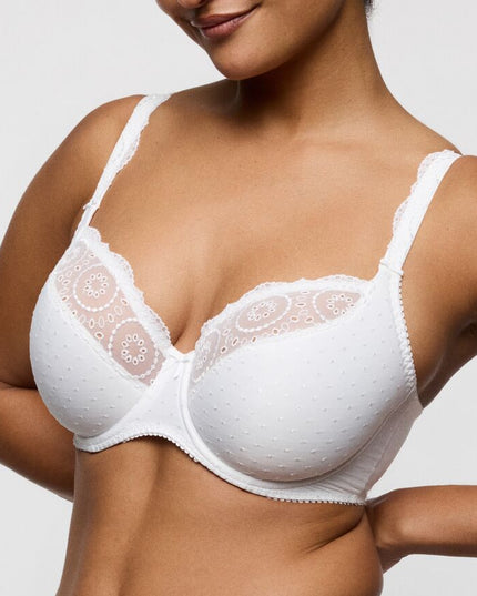 Primadonna Balconette BH Tulpenschnitt Osino weiss