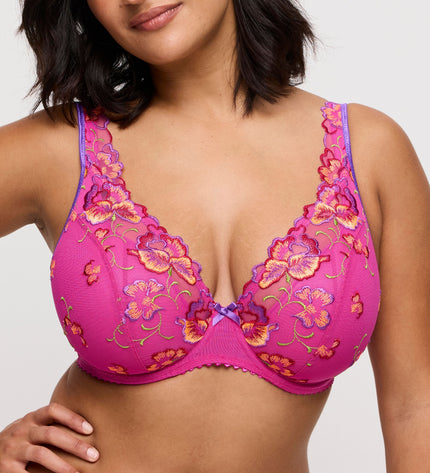 Prima Donna halb unterlegter BH tiefdek Devdaha very berry