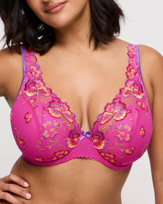 Prima Donna halb unterlegter BH tiefdek Devdaha very berry