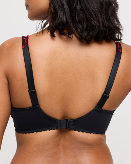 Prima Donna tiefdekolletierter BH springdale black rose