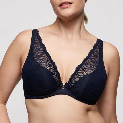 Prima Donna halb unterlegter Bügel-BH Tiefdekolletiert Salerno midnight blue