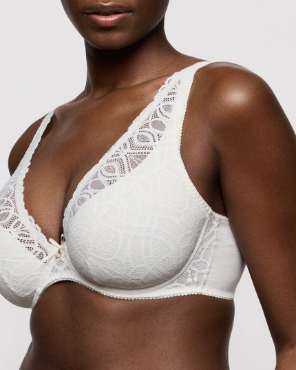 Prima Donna halb unterlegter Bügel-BH Tiefdekolletiert natur