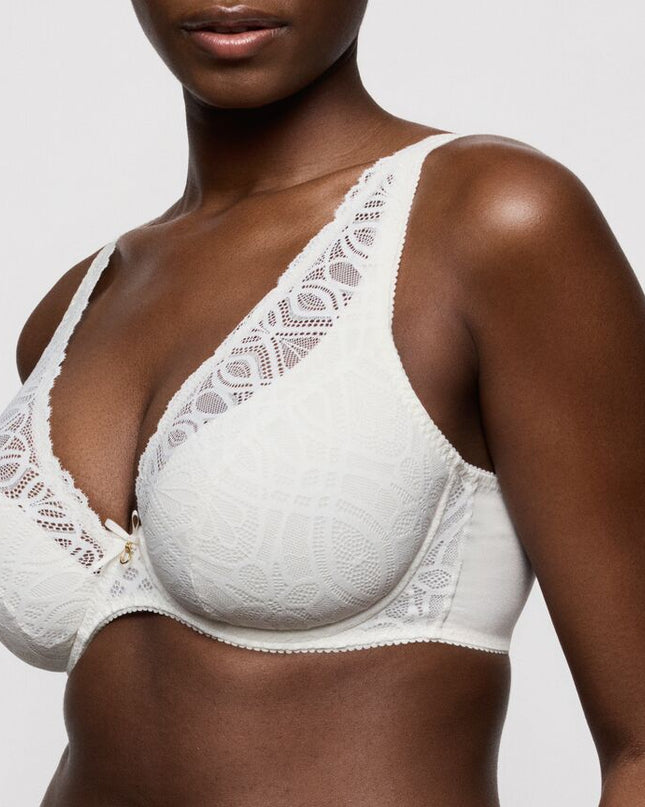 Prima Donna halb unterlegter Bügel-BH Tiefdekolletiert natur