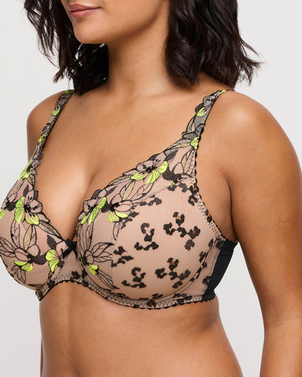 Prima Donna halb unterlegter BH Tiefdeck Manali wild bloom