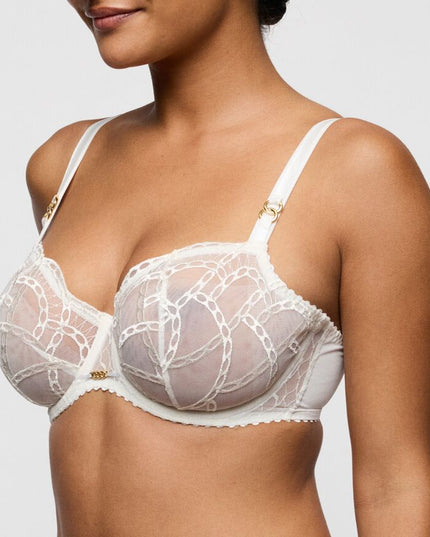 Primadonna Balconette BH vertikaler Naht Naica natur