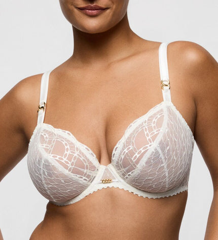 Primadonna tiefdekolletierter BH Naica natur