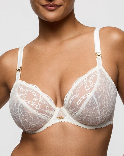 Primadonna tiefdekolletierter BH Naica natur