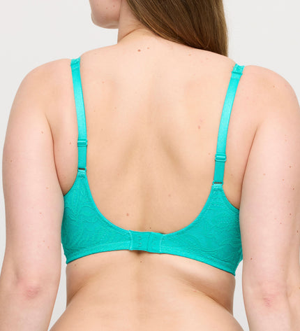 Prima Donna Twist unterlegter BH Herzform Palermo sunny teal