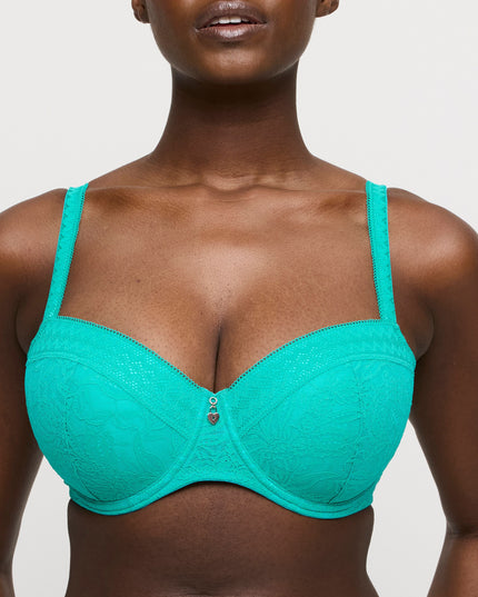 Prima Donna Twist unterlegter BH Balconette Palermo sunny teal