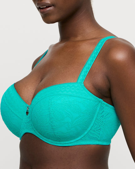Prima Donna Twist unterlegter BH Balconette Palermo sunny teal