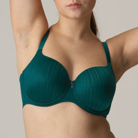 70F / Prima Donna Twist unterlegter BH Herzform Knokke jaspergreen