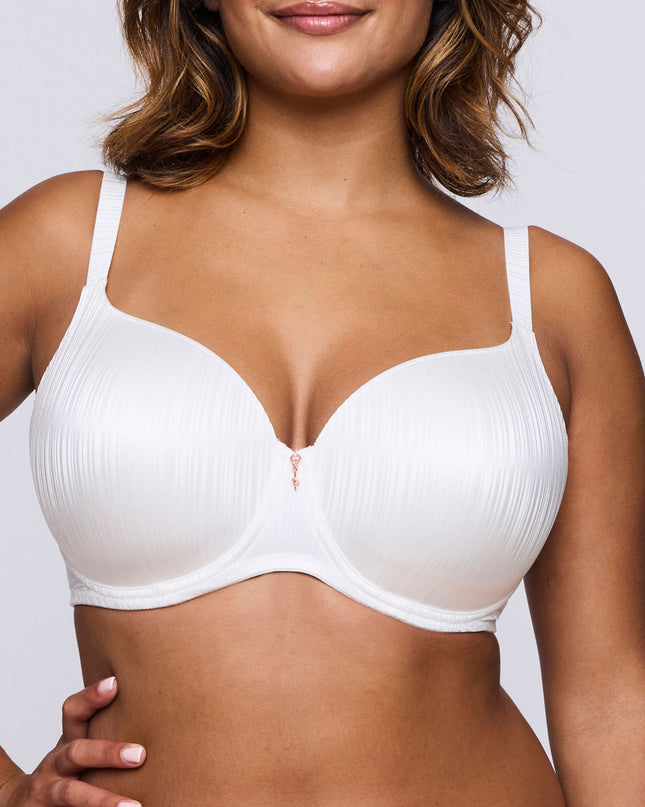 Prima Donna Twist soutien-gorge coque coeur forme Knokke naturel