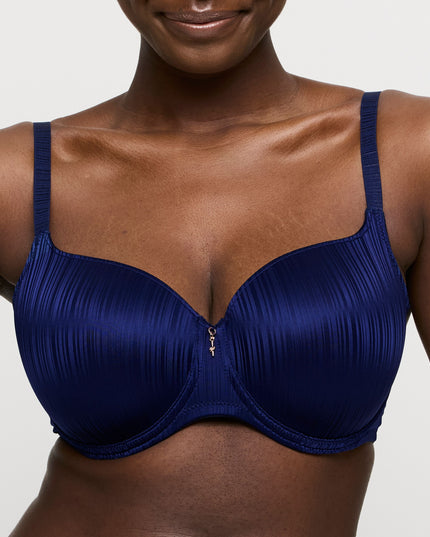 Prima Donna Twist unterlegter BH Herzform Knokke saphir blau
