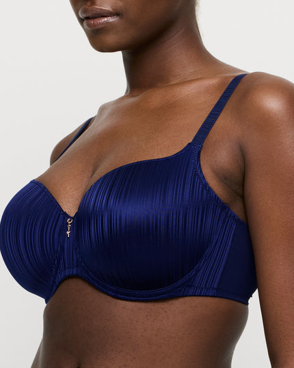 Prima Donna Twist unterlegter BH Herzform Knokke saphir blau