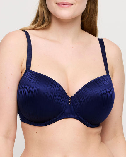 Prima Donna Twist unterlegter BH Balconette Knokke saphir blau