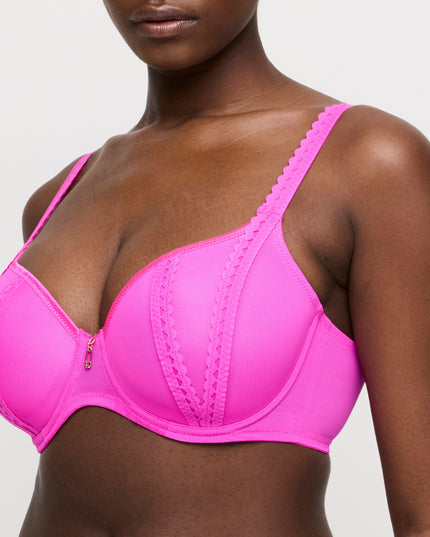 Prima Donna Twist unterlegter BH Herzform Vivgirl cactus flower