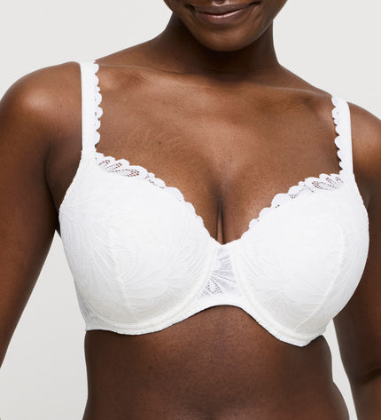 Prima Donna Twist unterlegter BH Herzform Rupi natur