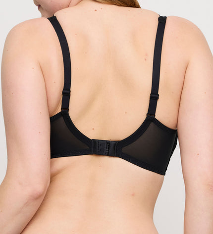 Prima Donna Twist unterlegter BH Herzform Rupi schwarz