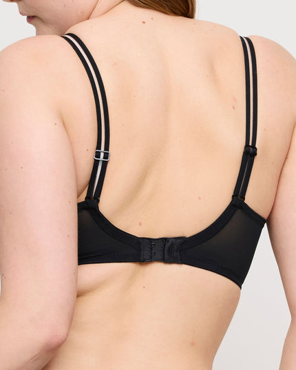 Prima Donna Twist unterlegter BH Herzform Nako schwarz