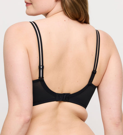 Prima Donna Twist unterlegter BH Balconette Nako schwarz