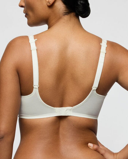 Prima Donna Twist unterlegter BH mit Bügel Herzform Twixie natur