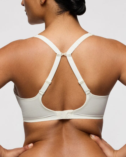 Prima Donna Twist unterlegter BH mit Bügel Herzform Twixie natur