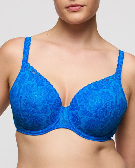 Prima Donna Twist unterlegter BH mit Bügel Herzform Mocuto blu china