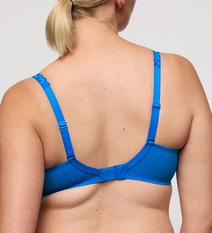 Prima Donna Twist unterlegter BH mit Bügel Herzform Mocuto blu china